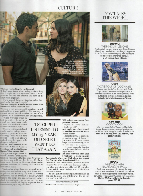 Sofia Carson in Hello! Magazine, April 2025 1