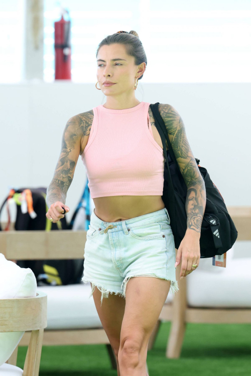 Sophia Thomalla at Miami Open at Hard Rock Stadium, March 2025 2