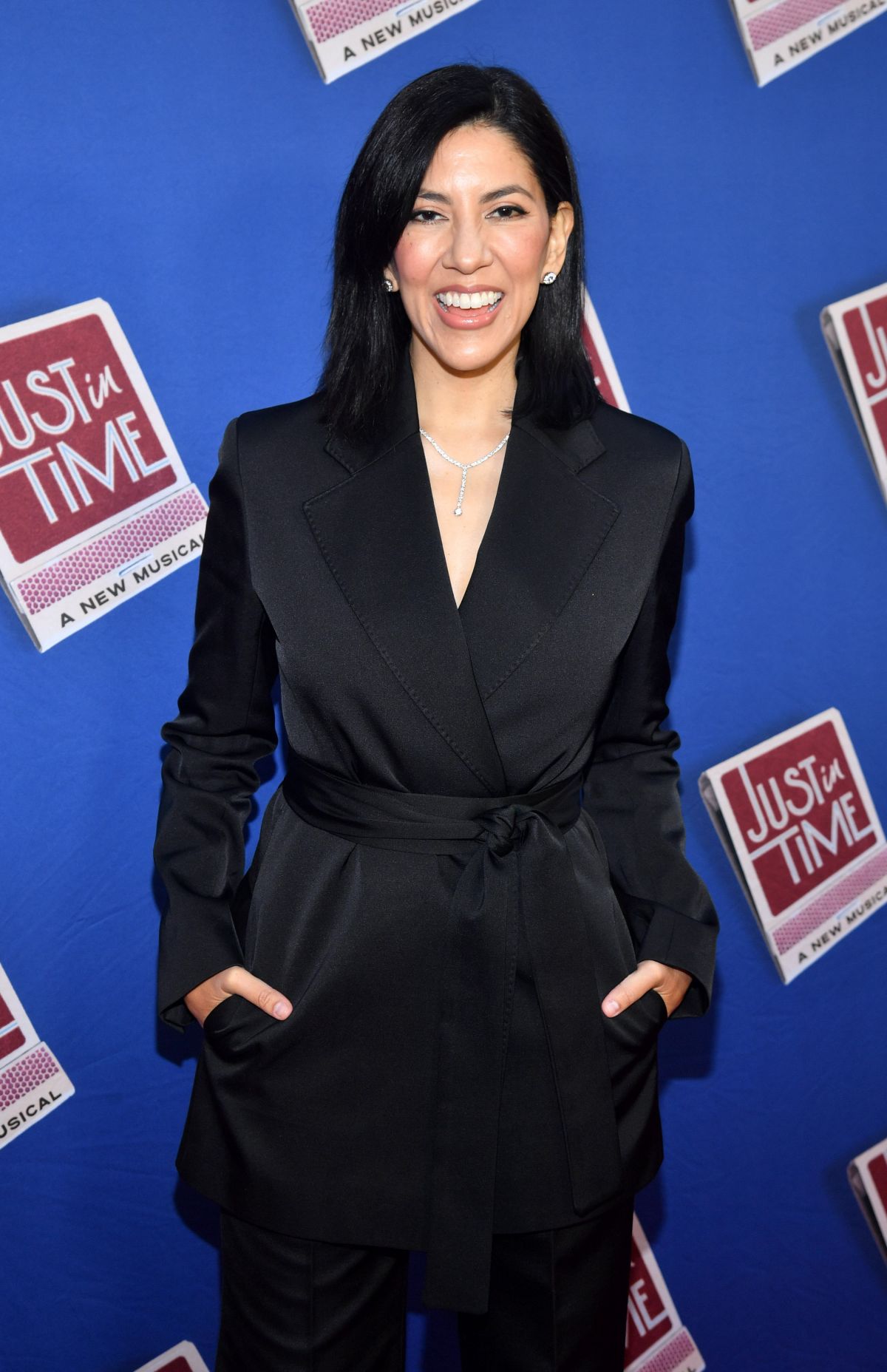 Stephanie Beatriz at Just in Time Broadway Show Opening Night in New York, April 2025