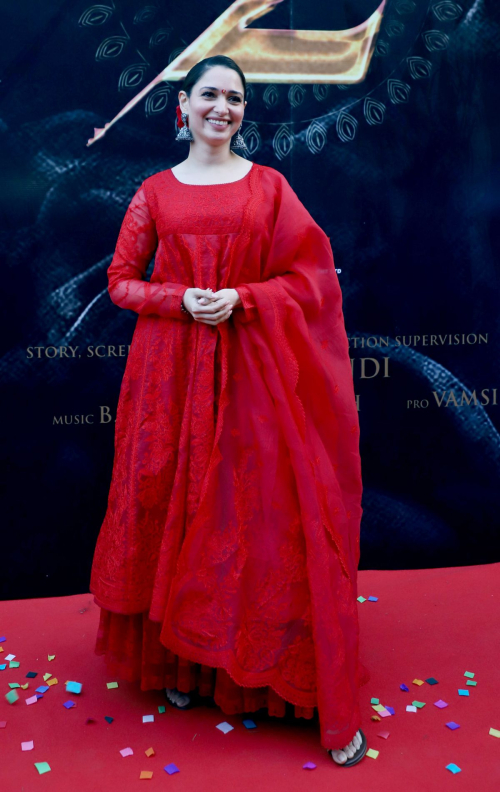 Tamannaah Bhatia at Odela 2 Trailer Launch in Mumbai, April 2025