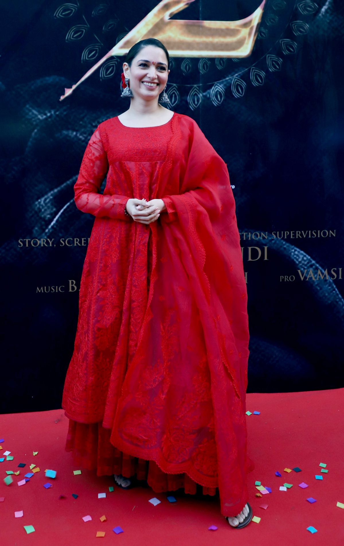 Tamannaah Bhatia at Odela 2 Trailer Launch in Mumbai, April 2025