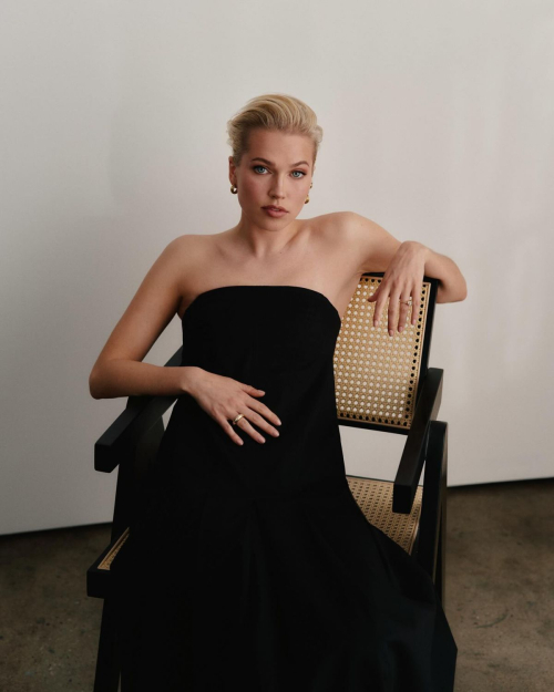 Thea Sofie Loch Naess at a Photoshoot, April 2025 6