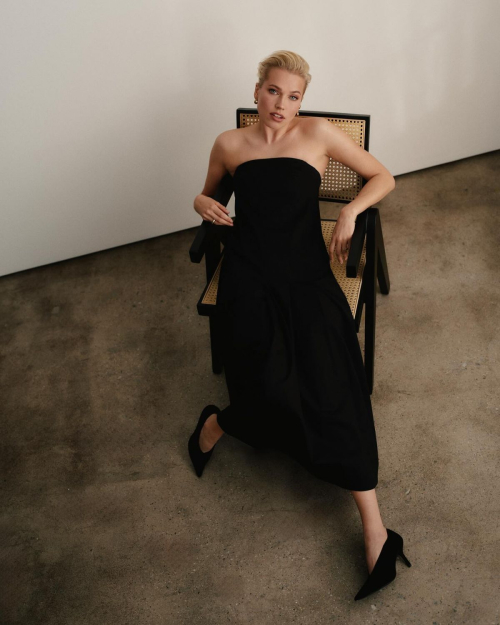 Thea Sofie Loch Naess at a Photoshoot, April 2025 8