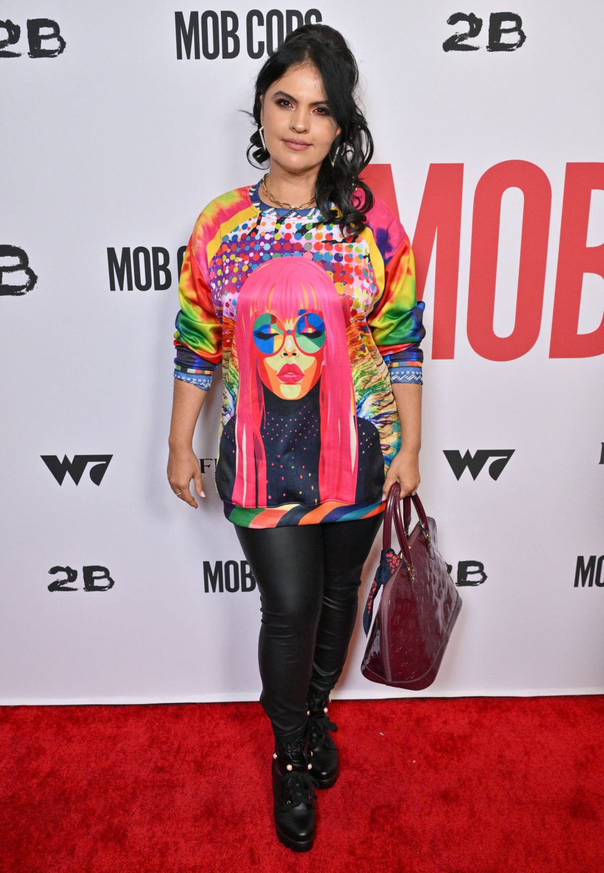 Vassy at Mob Cops Screening Los Angeles, April 2025