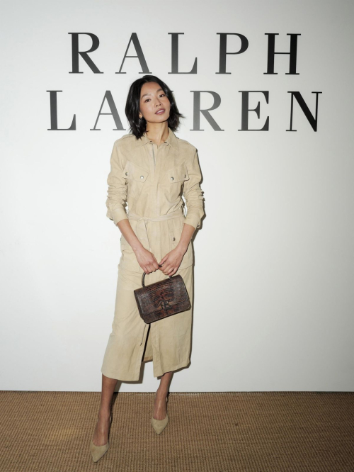 Yan Yan Chan at Ralph Lauren Fall 2025 Collection Show in New York, April 2025 1