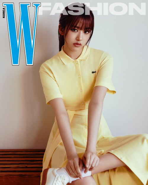 Yujin for W Magazine Korea feature, April 2025