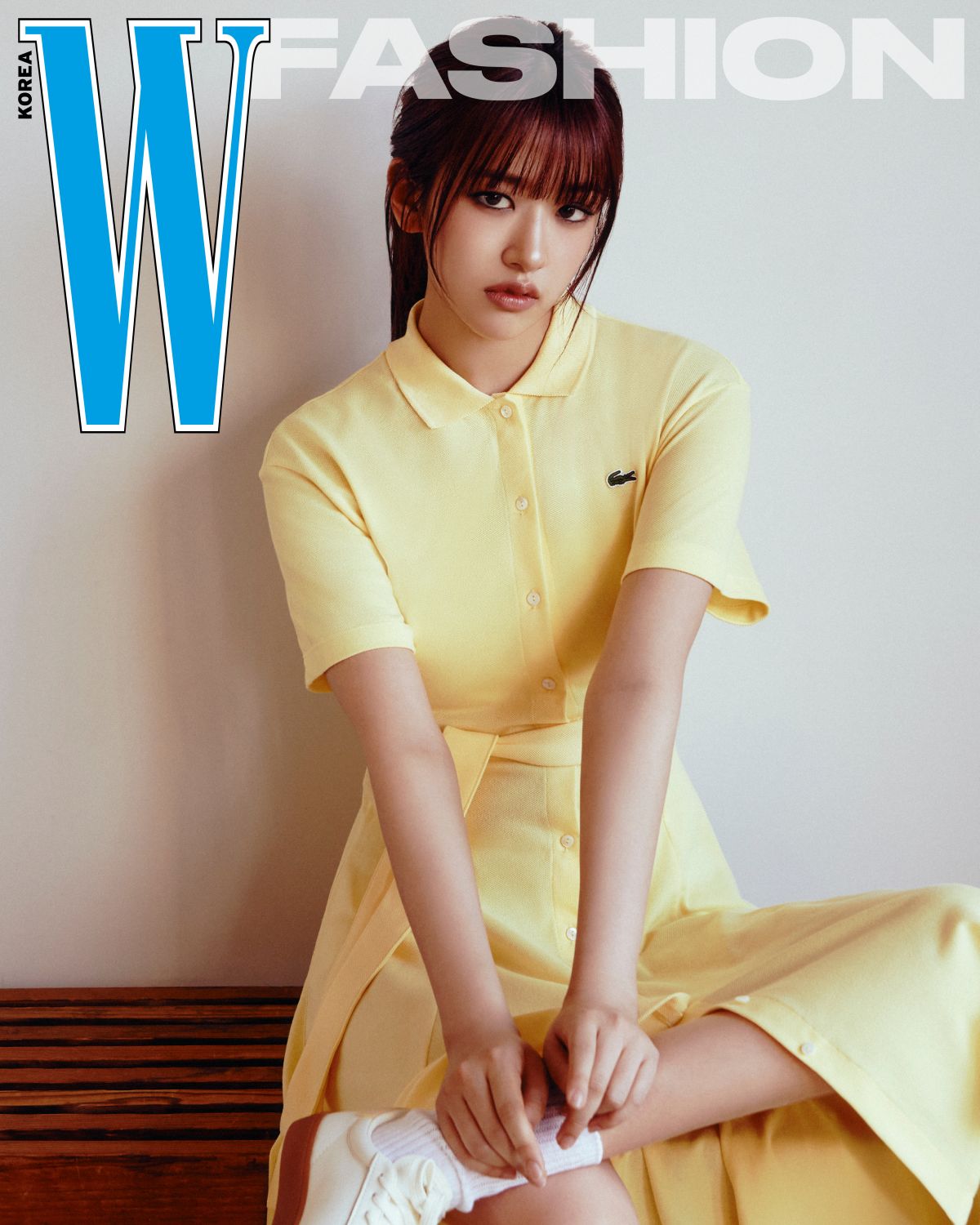 Yujin for W Magazine Korea feature, April 2025