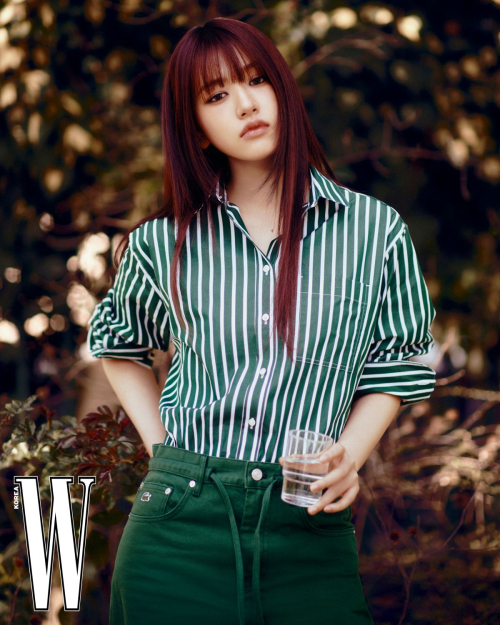 Yujin for W Magazine Korea feature, April 2025 9