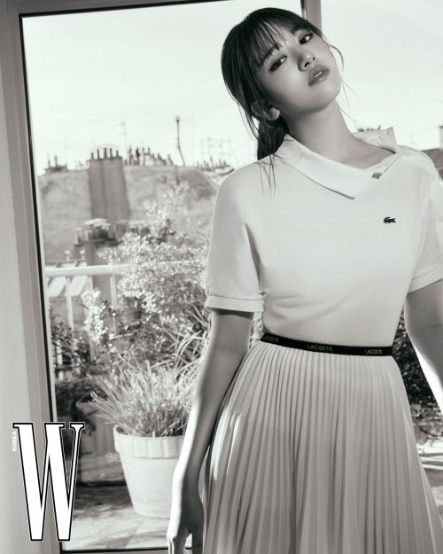 Yujin for W Magazine Korea feature, April 2025 10