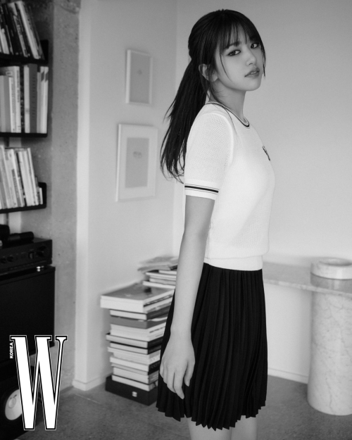 Yujin for W Magazine Korea feature, April 2025 11