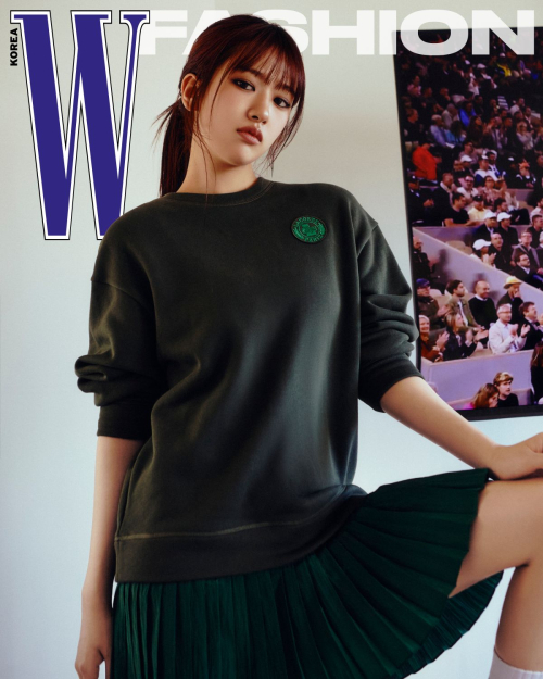 Yujin for W Magazine Korea feature, April 2025 14