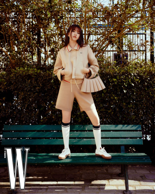 Yujin for W Magazine Korea feature, April 2025 2