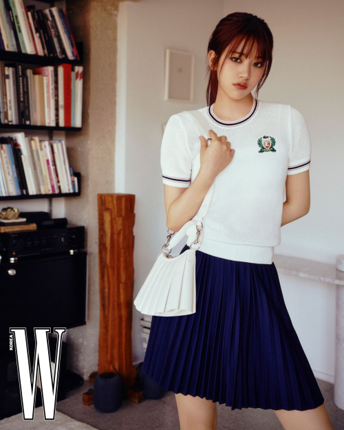 Yujin for W Magazine Korea feature, April 2025 3