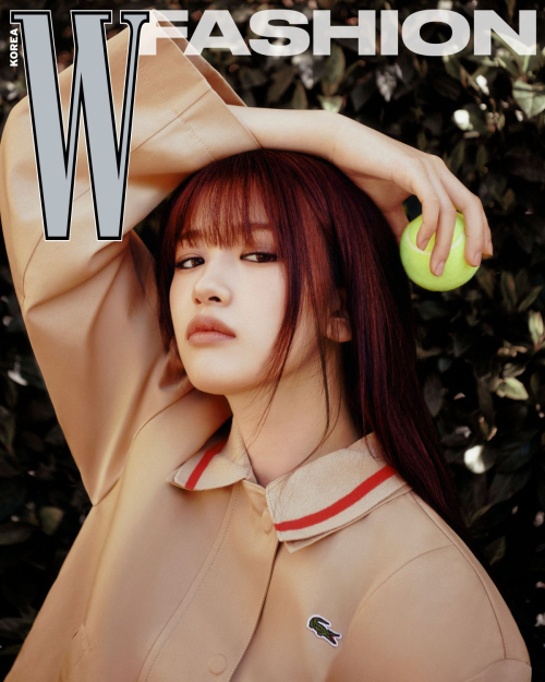 Yujin for W Magazine Korea feature, April 2025 5