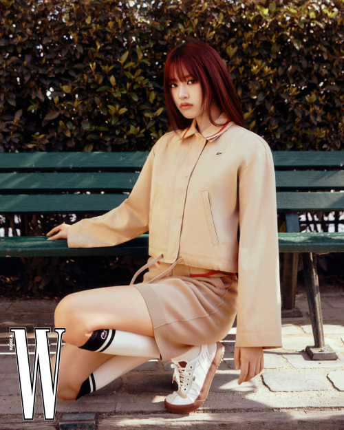 Yujin for W Magazine Korea feature, April 2025 8