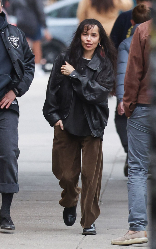 Zoe Kravitz out with friend New York City, April 2025 1