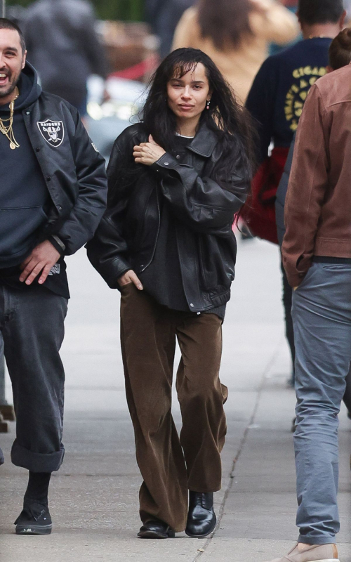 Zoe Kravitz out with friend New York City, April 2025 2