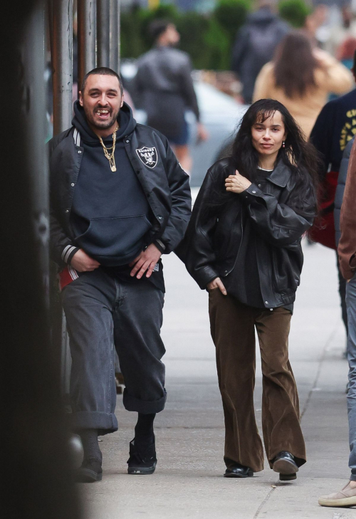 Zoe Kravitz out with friend New York City, April 2025 5