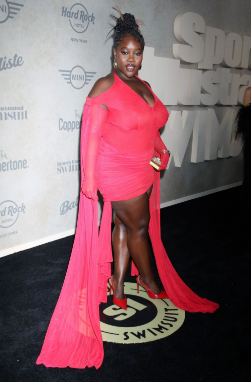 Achieng Agutu at Sports Illustrated Launch Party, May 2025