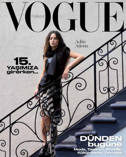 Adriana Arjona for Vogue Turkiye, May 2025