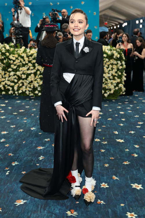 Aimee Lou Wood at 2025 Met Gala Celebrating Superfine, May 2025 3