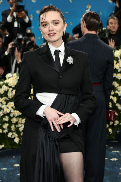 Aimee Lou Wood at 2025 Met Gala Celebrating Superfine, May 2025 5