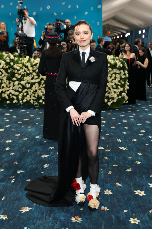 Aimee Lou Wood at 2025 Met Gala Celebrating Superfine, May 2025 6