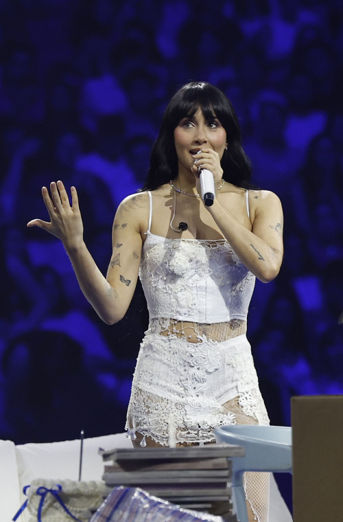 Aitana Ocana at listening party Madrid, May 2025 1