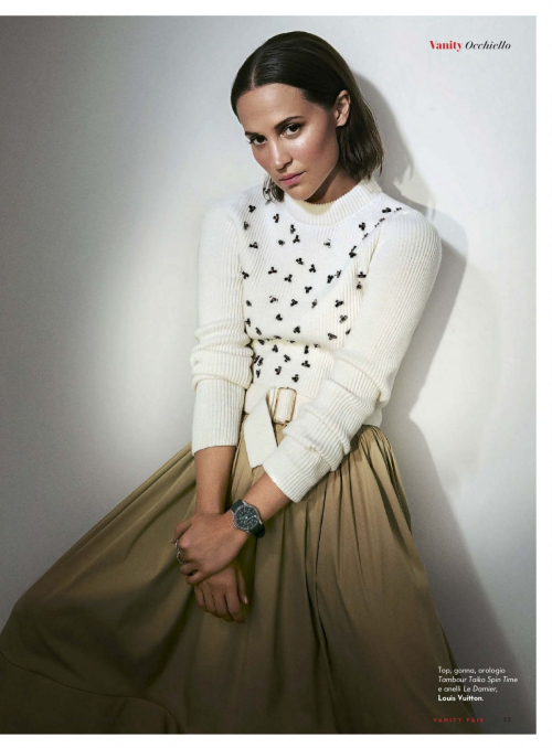 Alicia Vikander in Vanity Fair Italy, June 2025 5