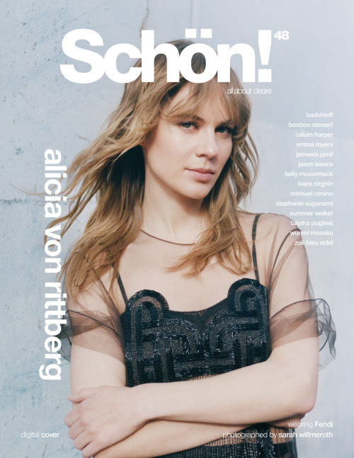 Alicia von Rittberg Featured in Schon Magazine, May 2025