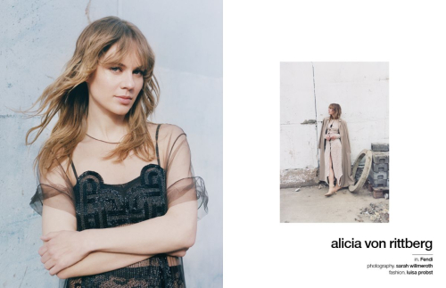 Alicia von Rittberg Featured in Schon Magazine, May 2025 14