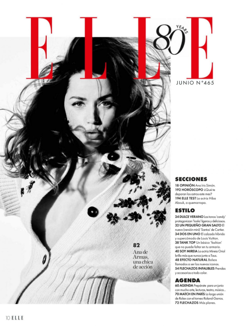 Ana De Armas for Elle Spain Magazine, June 2025 11