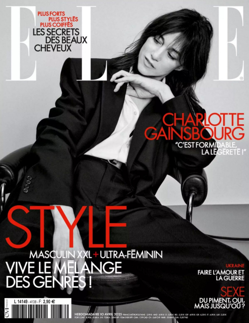 Charlotte Gainsbourg in Elle Magazine France, Apr 2025 7