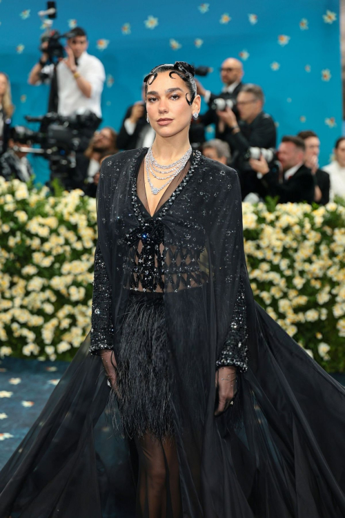 Dua Lipa at 2025 Met Gala Celebrating Superfine, May 2025 4