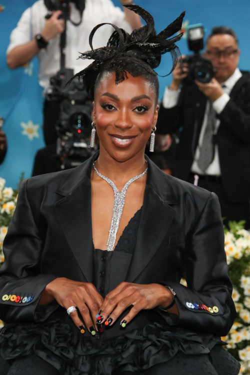 Ego Nwodim at 2025 Met Gala Celebrating Superfine, May 2025