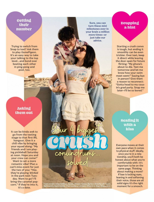 Elliana Walmsley in Girls Life Magazine, Summer 2025 1