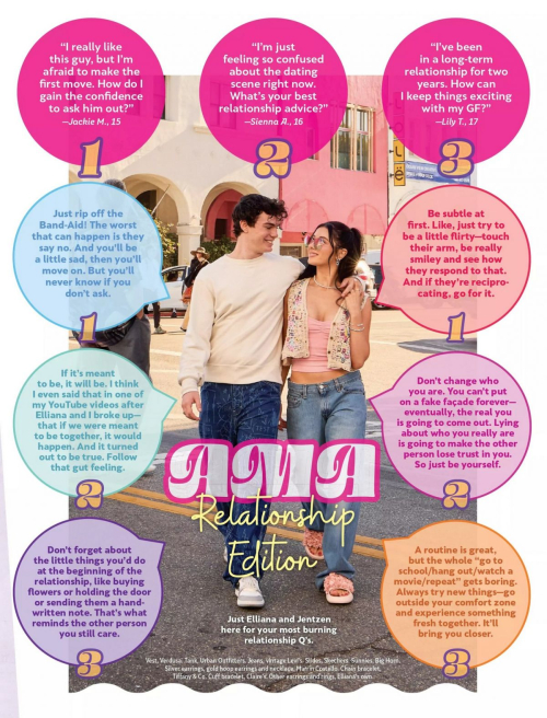 Elliana Walmsley in Girls Life Magazine, Summer 2025 2