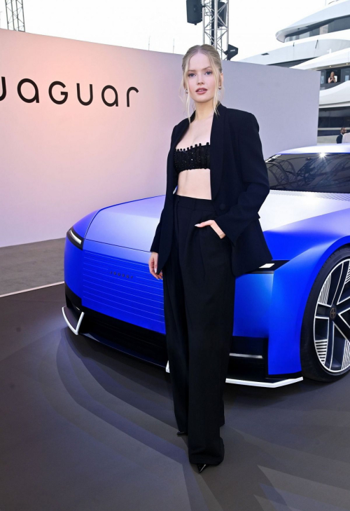 Ellie Bamber at Unveiling of Jaguar Concept Car, May 2025 6