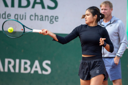 Emma Raducanu at Roland Garros Practice Session, May 2025 2