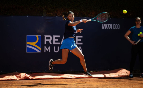 Emma Raducanu Practices for Italian Open in Rome, May 2025 1