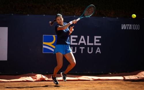 Emma Raducanu Practices for Italian Open in Rome, May 2025 2