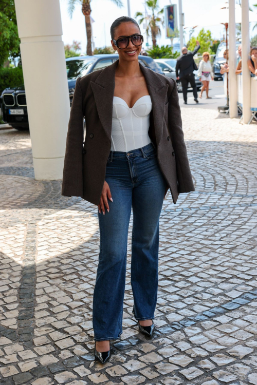 Flora Coquerel Leaves Martinez Hotel Cannes, May 2025 3