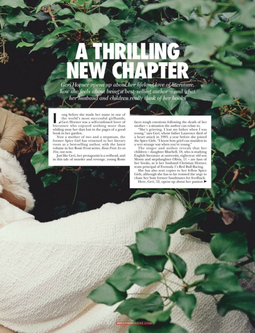 Geri Halliwell in Hello Magazine, May 2025 2