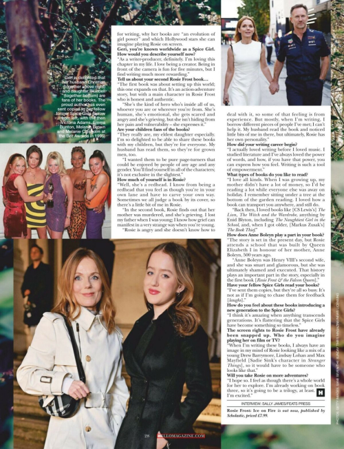 Geri Halliwell in Hello Magazine, May 2025 3