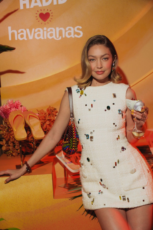 Gigi Hadid at Havaianas launch New York, May 2025 9