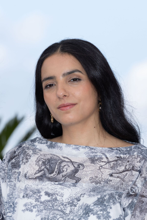 Hafsia Herzi at La Petite Derniere Photocall, May 2025 1