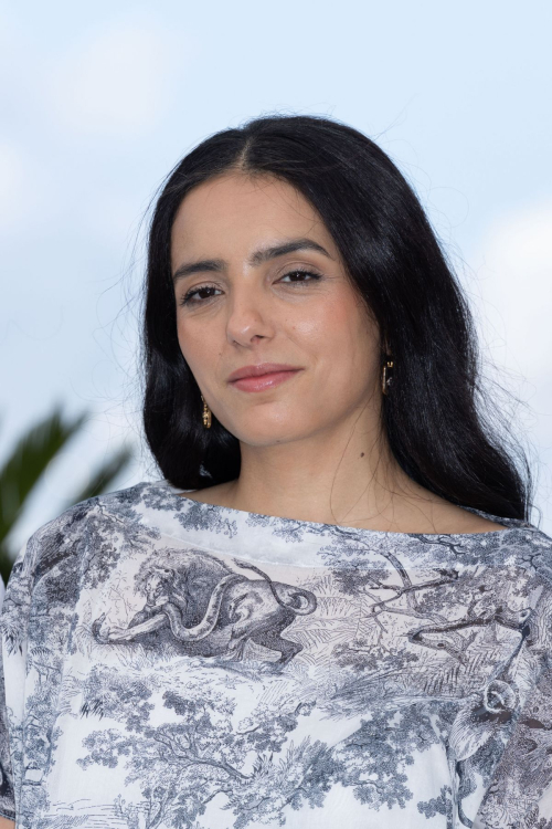 Hafsia Herzi at La Petite Derniere Photocall, May 2025 2