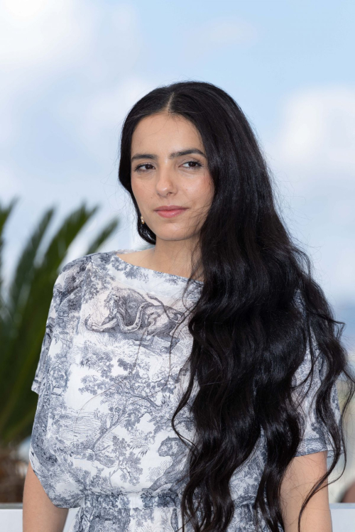 Hafsia Herzi at La Petite Derniere Photocall, May 2025 5