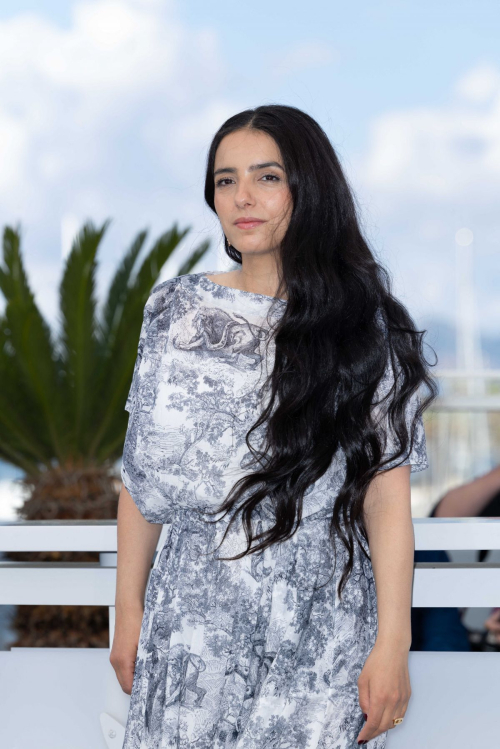 Hafsia Herzi at La Petite Derniere Photocall, May 2025 6