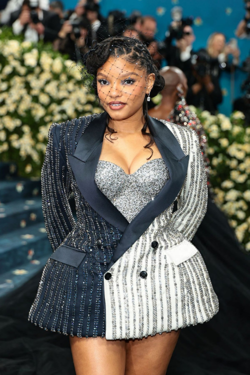 Halle Bailey at 2025 Met Gala Celebrating Superfine, May 2025 6